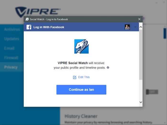 vipreadvancedsecuritysocialwatch