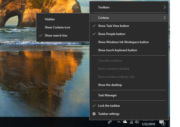 Windows10 customize Cortana