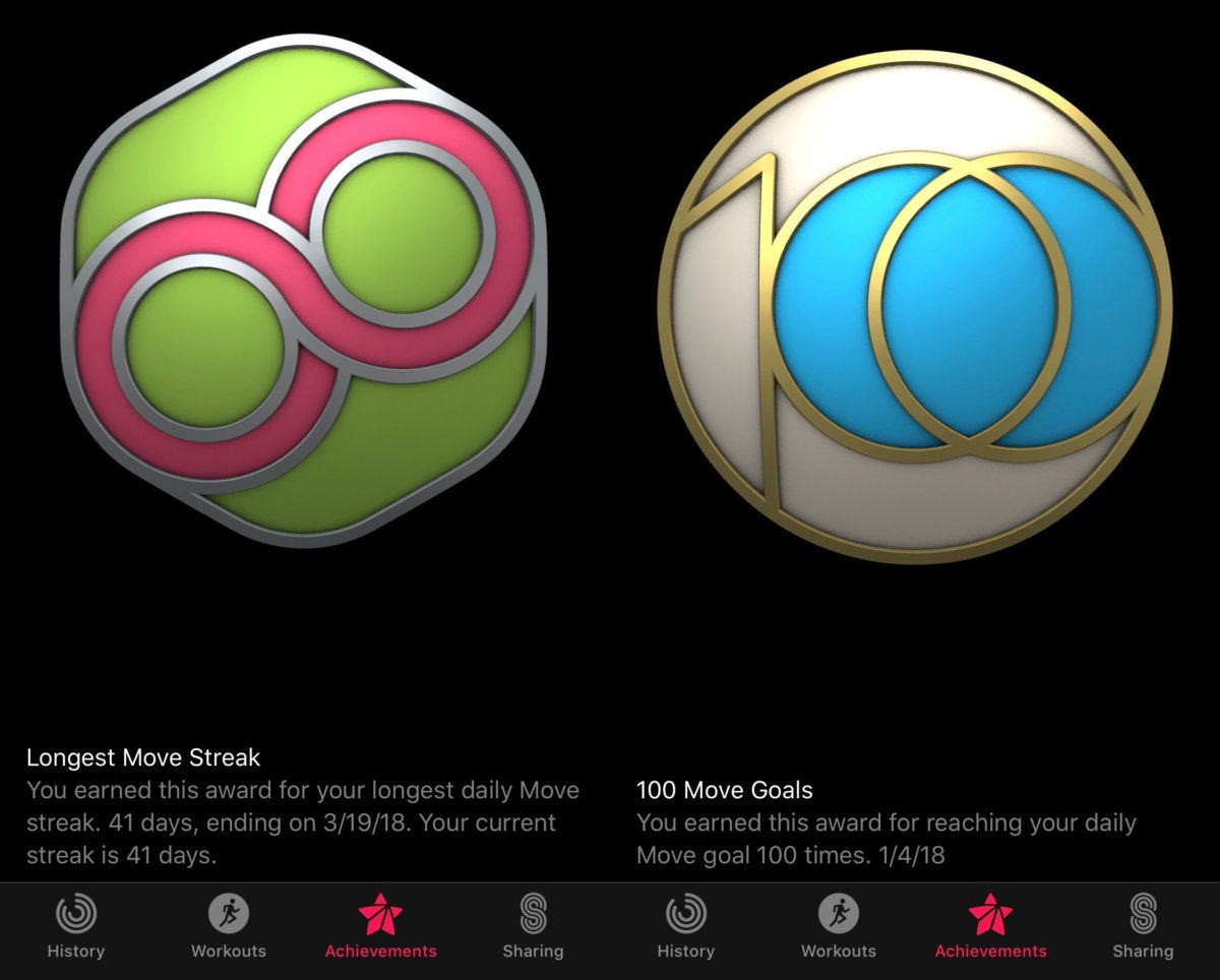 Apple Watch Activity badges Earth Day and International Dance Day