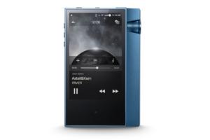 The Astell&Kern AK70 MKII in cadet blue.
