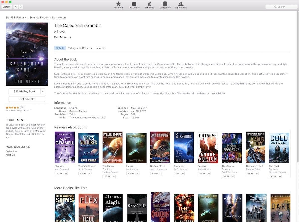 caldonian gambit ibooks store