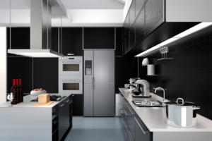 contemporary kitchen smart appliances iot smart home