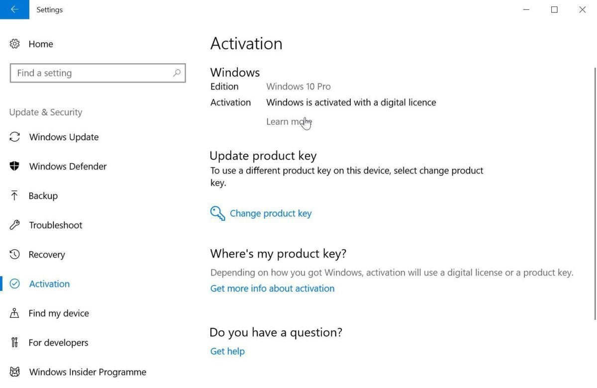 how to fix windows 10 activation problems settings