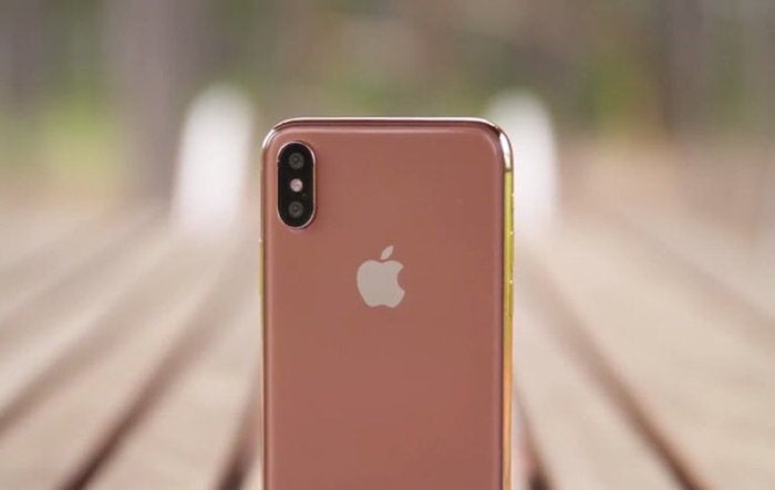 iphone x rose gold leak