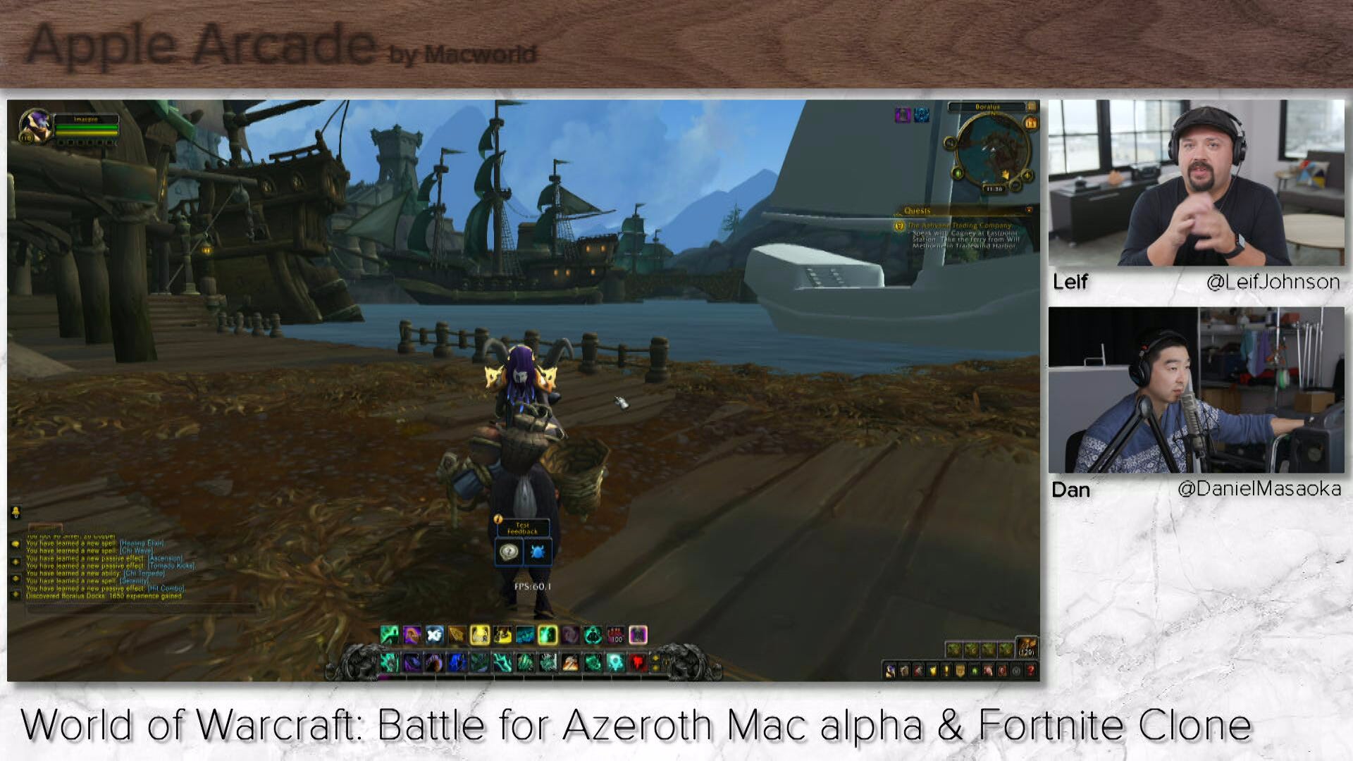 World Of Warcraft Battle For Azeroth Alpha For Mac And Fortnite - gaming