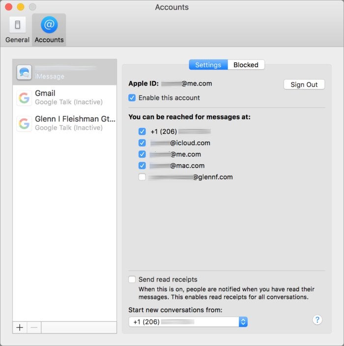 how to set up imessage on my mac