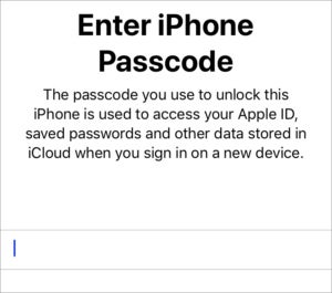 mac911 passcode 2fa entry request