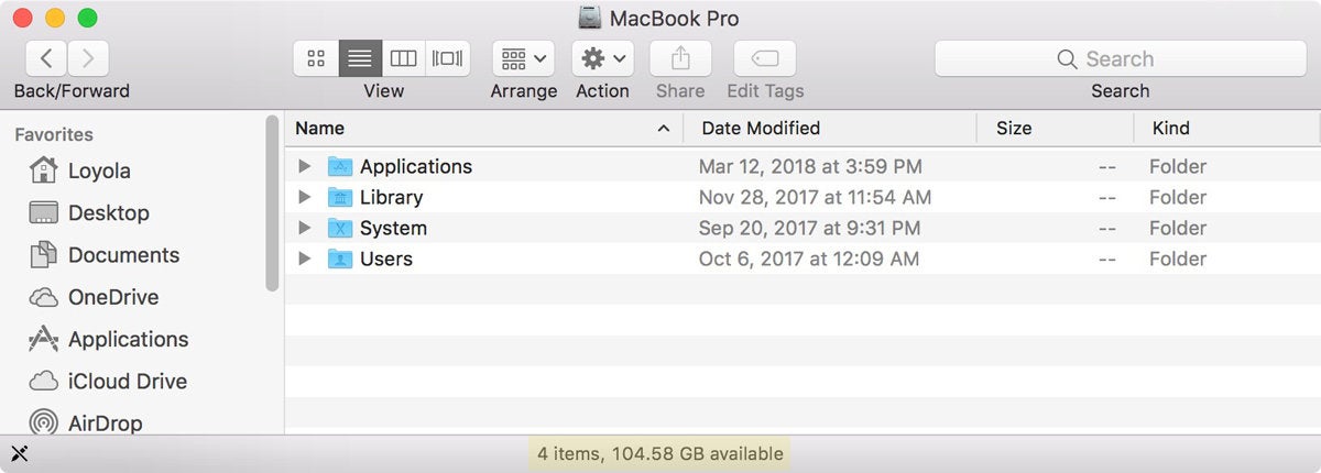 How to find the external hard drive on mac