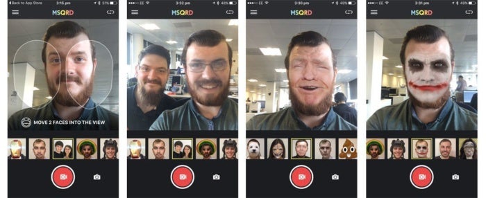 msqrd screenshots
