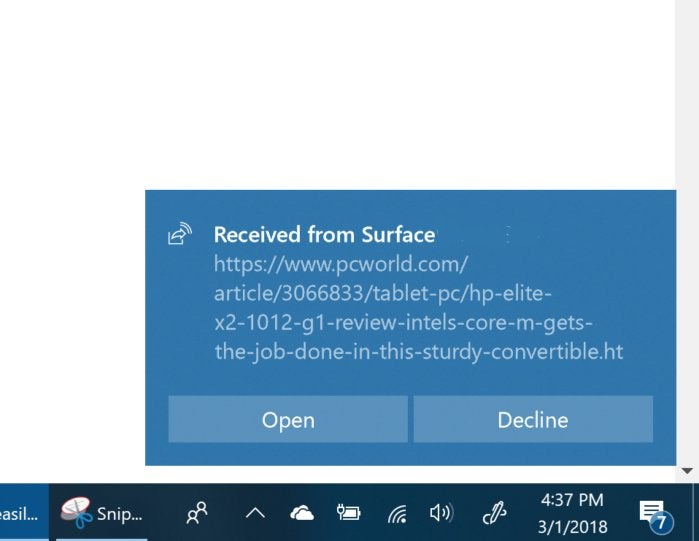 How Windows 10's Near Share feature wirelessly beams files to nearby PCs  PCWorld