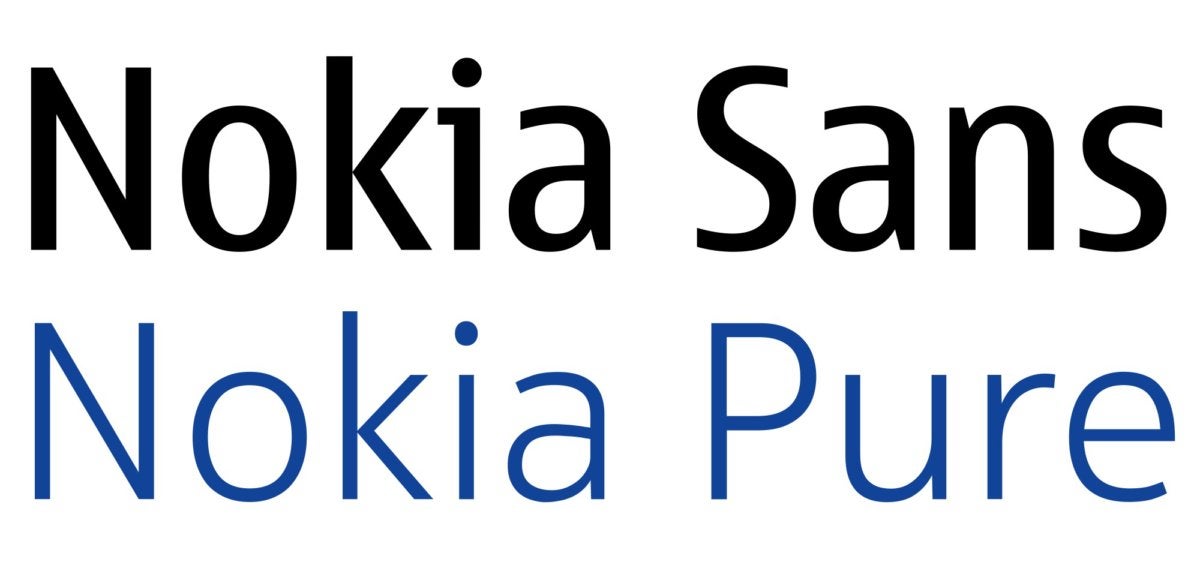 nokia sans and pure fonts svg