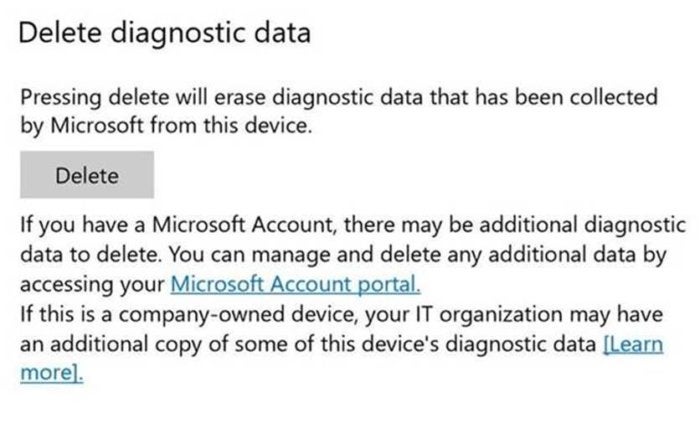 one stop diagnostic data deletion