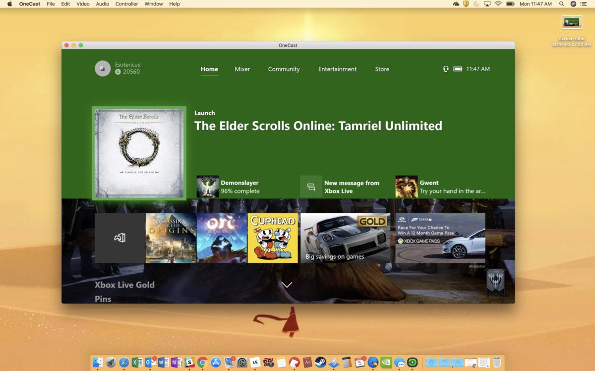 Stream Xbox Games To Mac