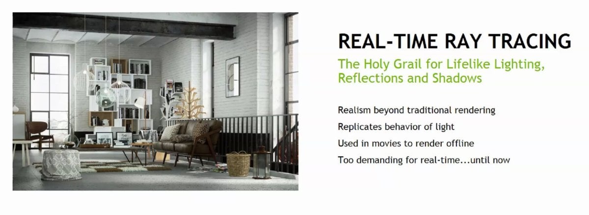 real time ray tracing holy grail nvidia