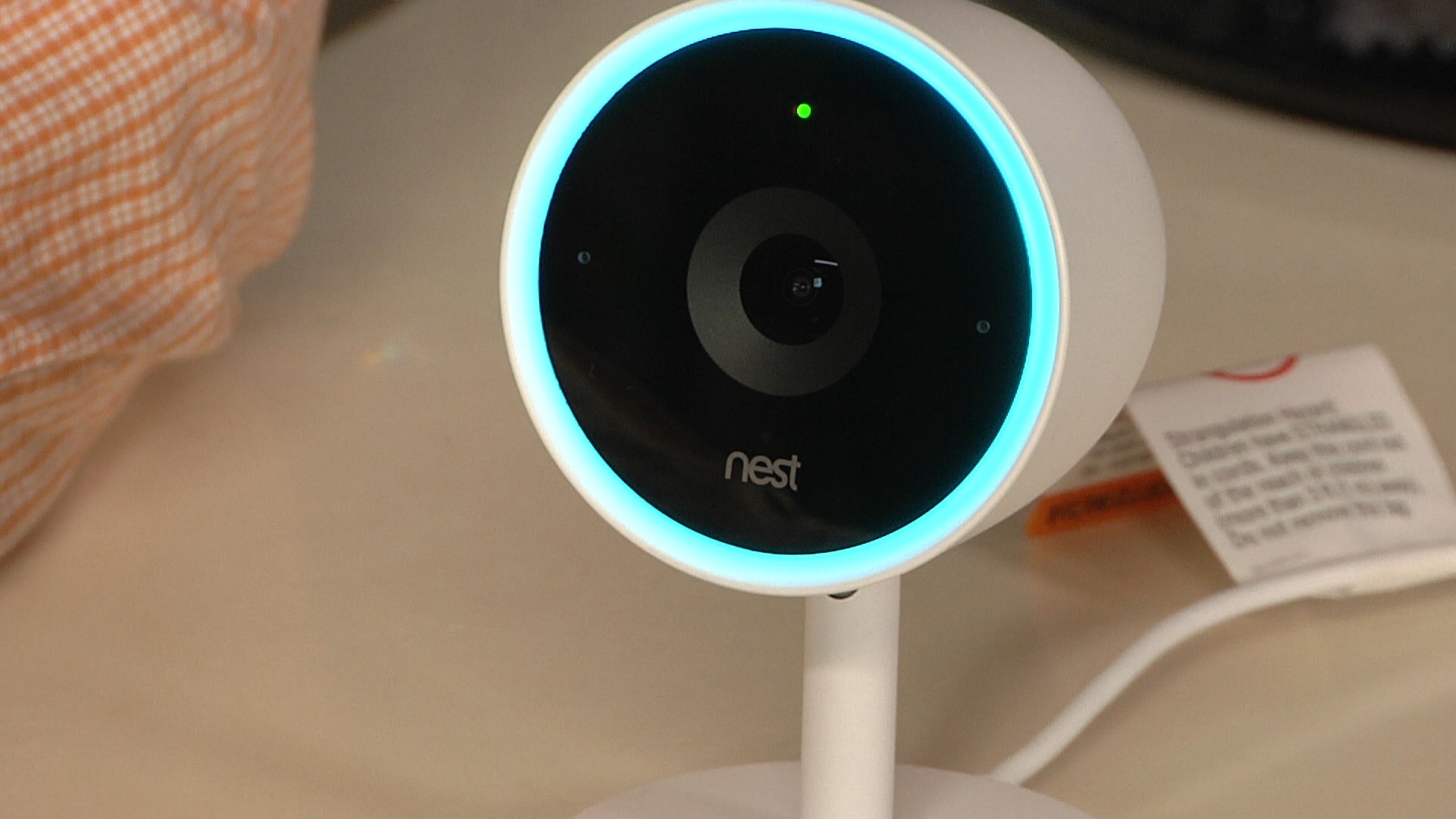 nest cam indoor google assistant