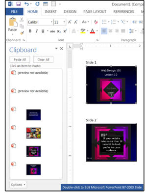 08 copy and paste multiple slides work around