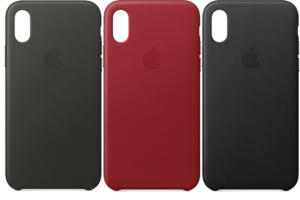 apple iphone x leather cases