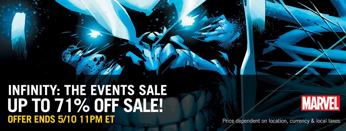 comixology infinity war sale