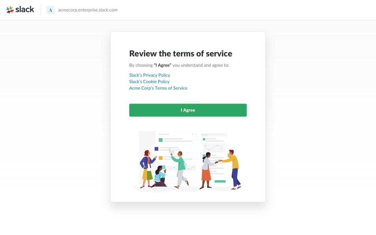 custom terms of service