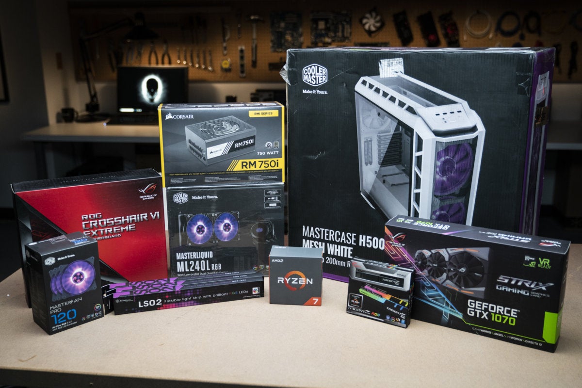 PCWorld RGB PC Build Components