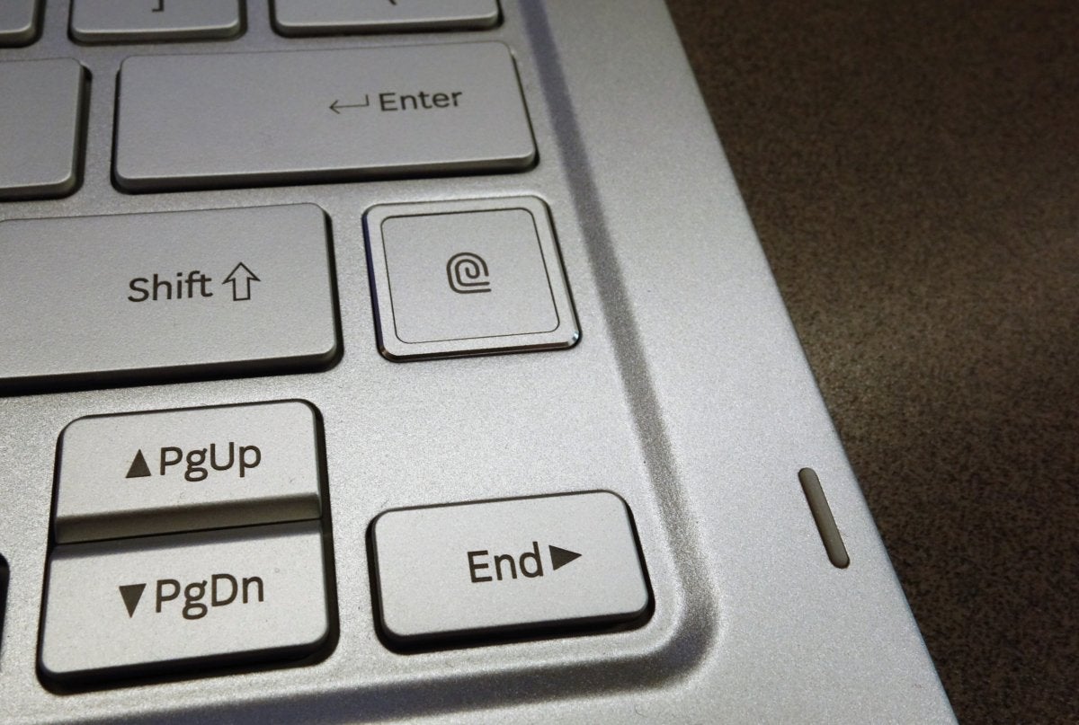 Samsung Notebook 9 Pen fingerprint