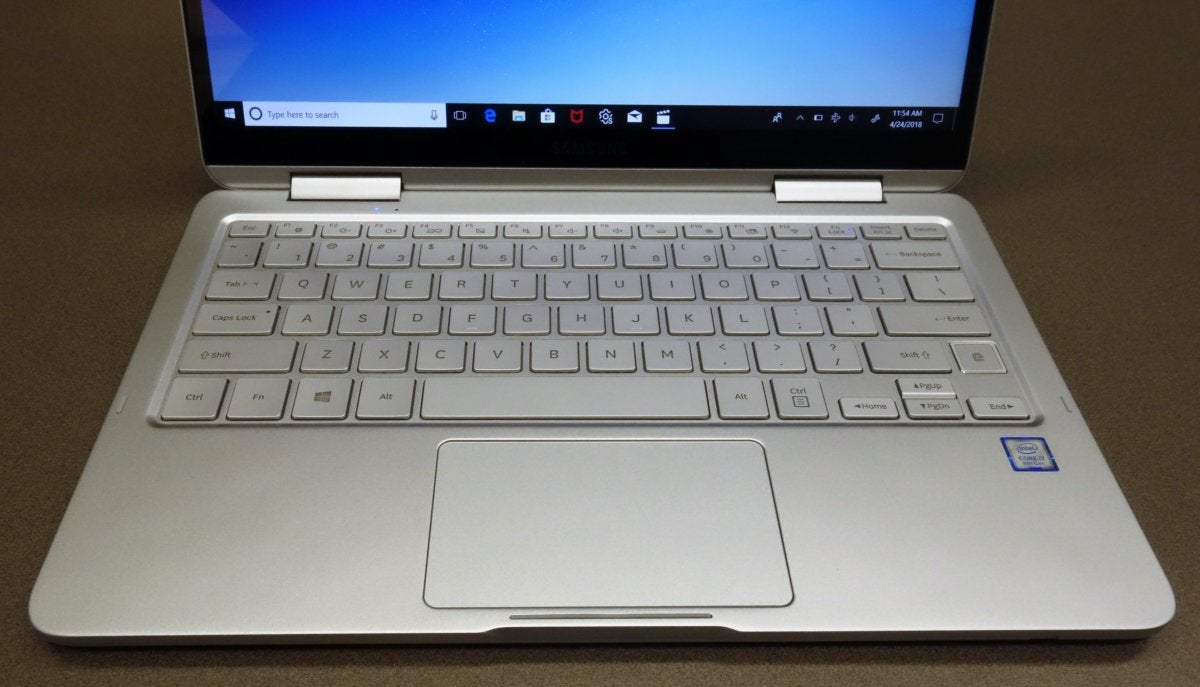 Samsung Notebook 9 Pen keyboard