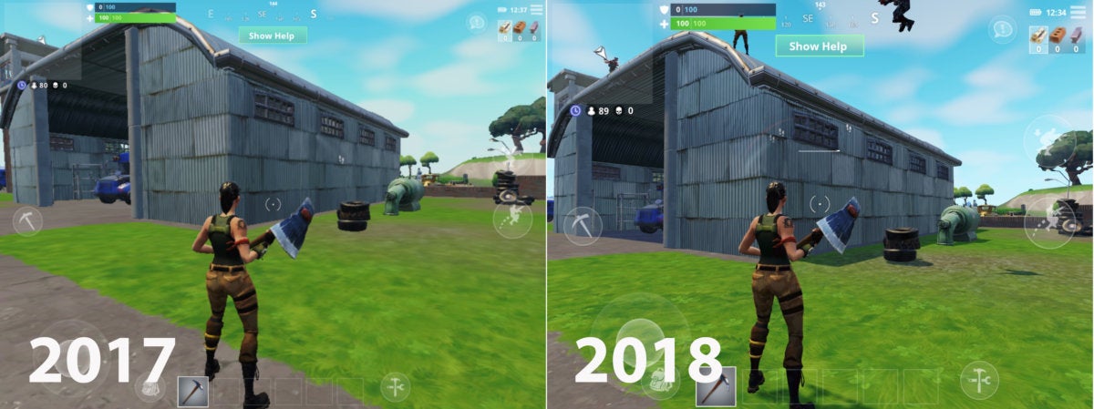 Fortnite Comparison