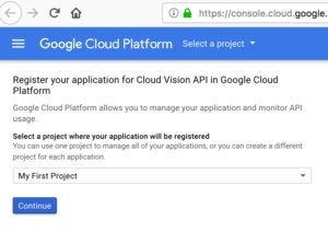 google vision api screen 4