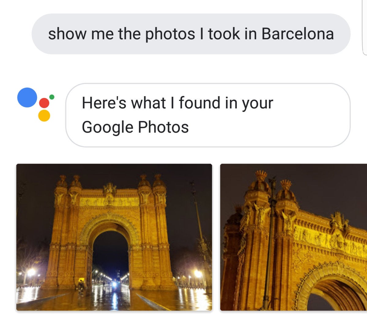google assistant photos