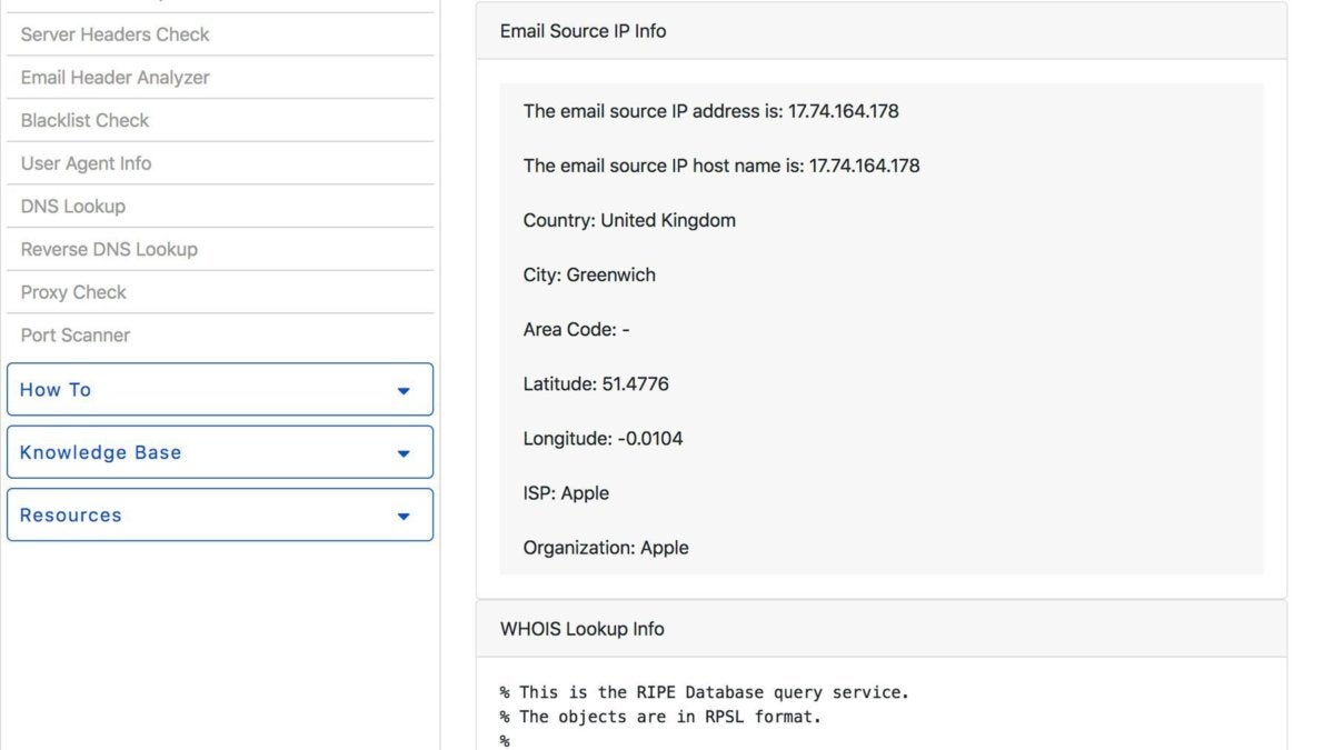 how to trace ip address analyzer2