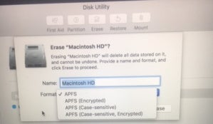 mac911 apfs disk utility from reader