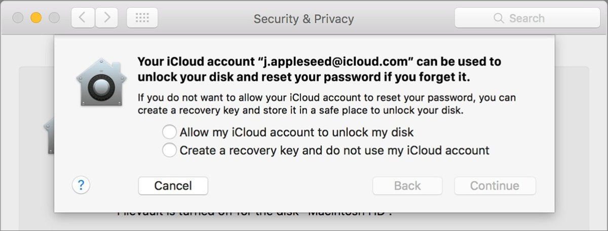 where to get mac recovery key