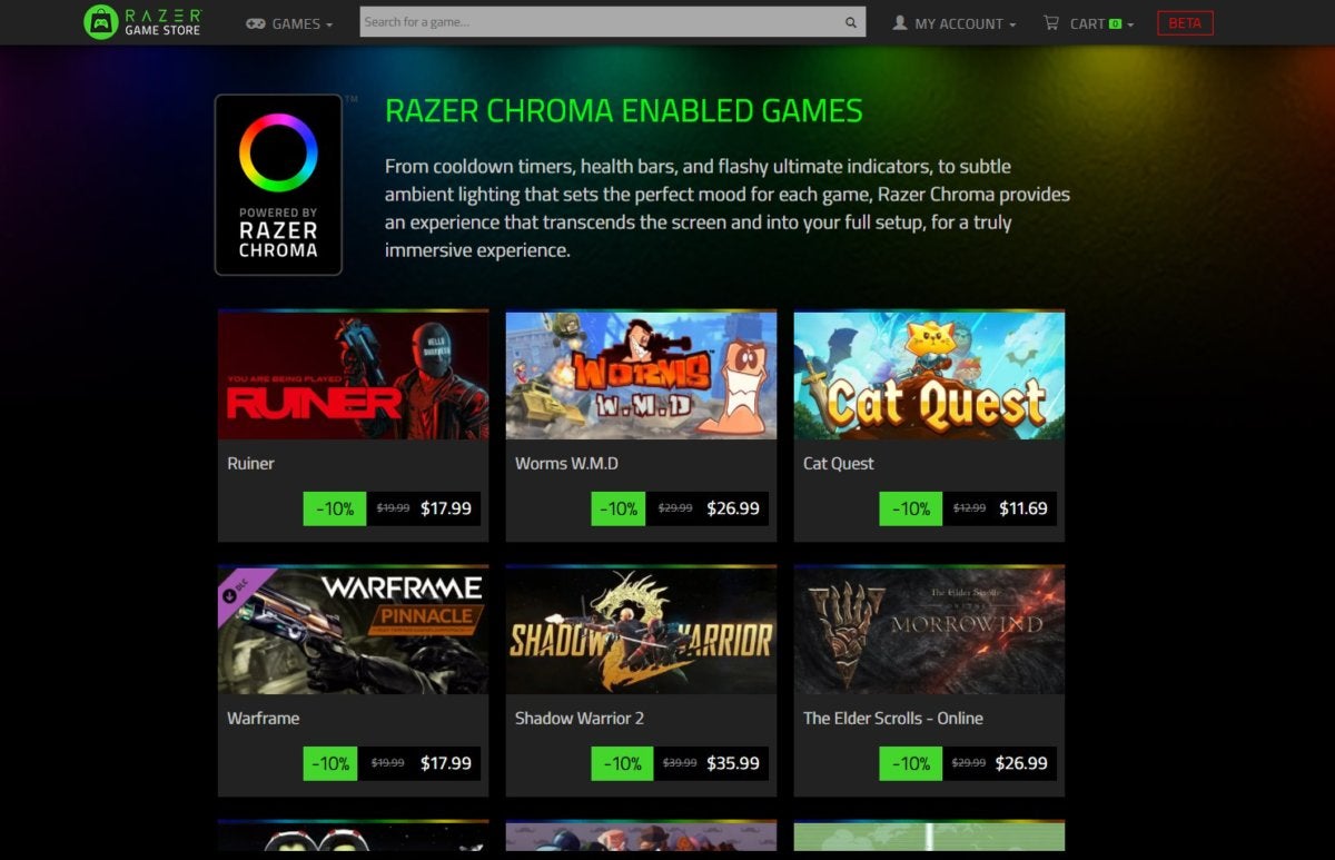 The Razer Game Store is a Steam alternative that gives you free games and  PC hardware