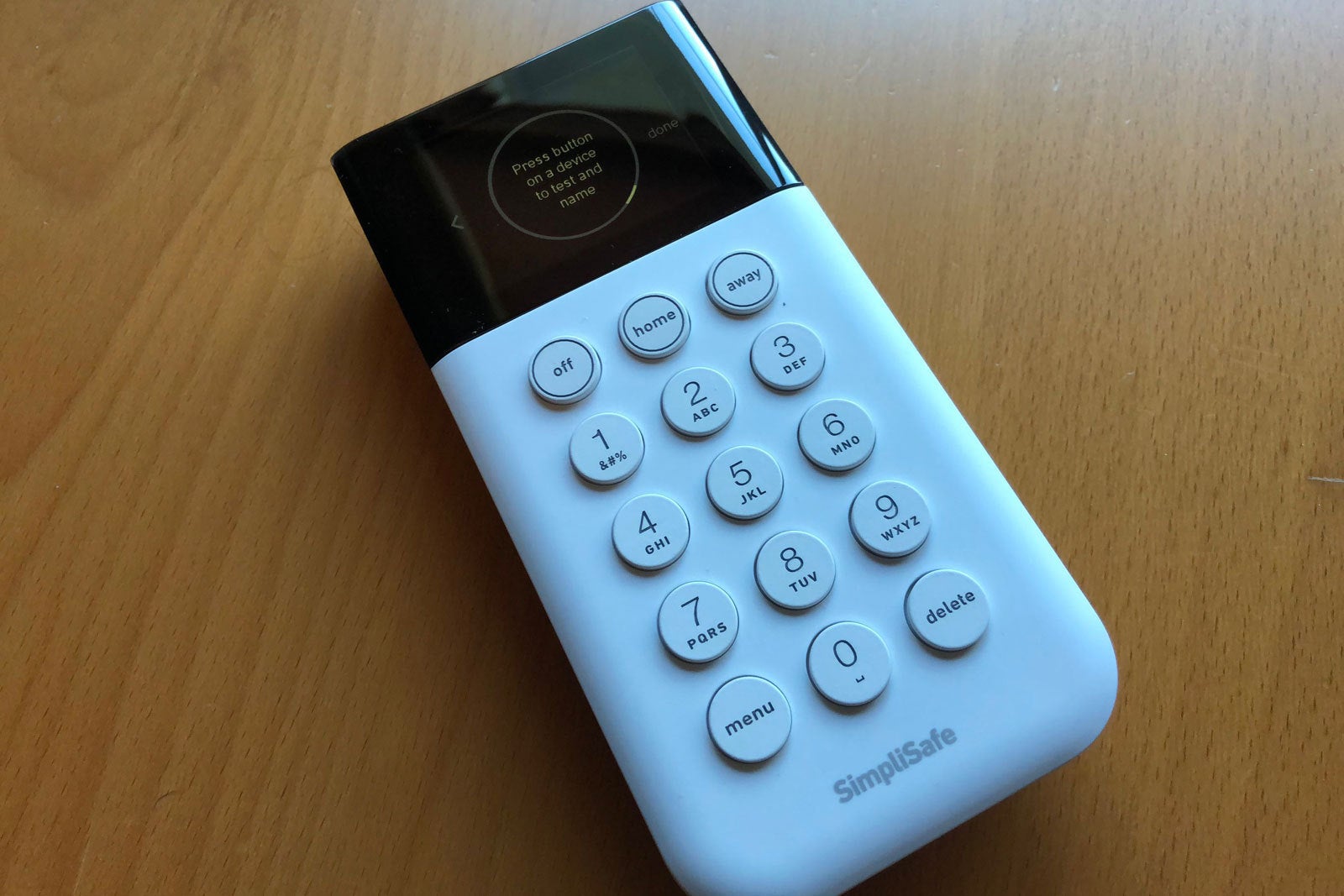 How To Type Letters On Simplisafe Keypad