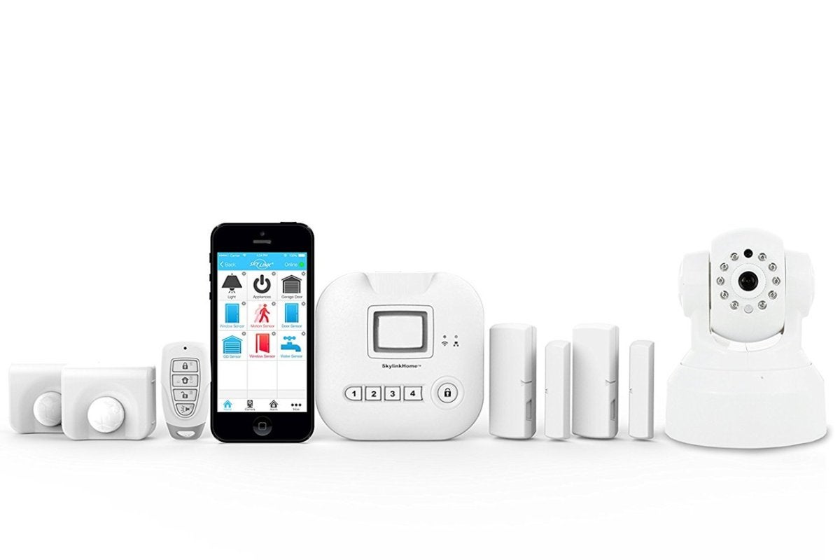 skylinknet alarm system starter kit plus