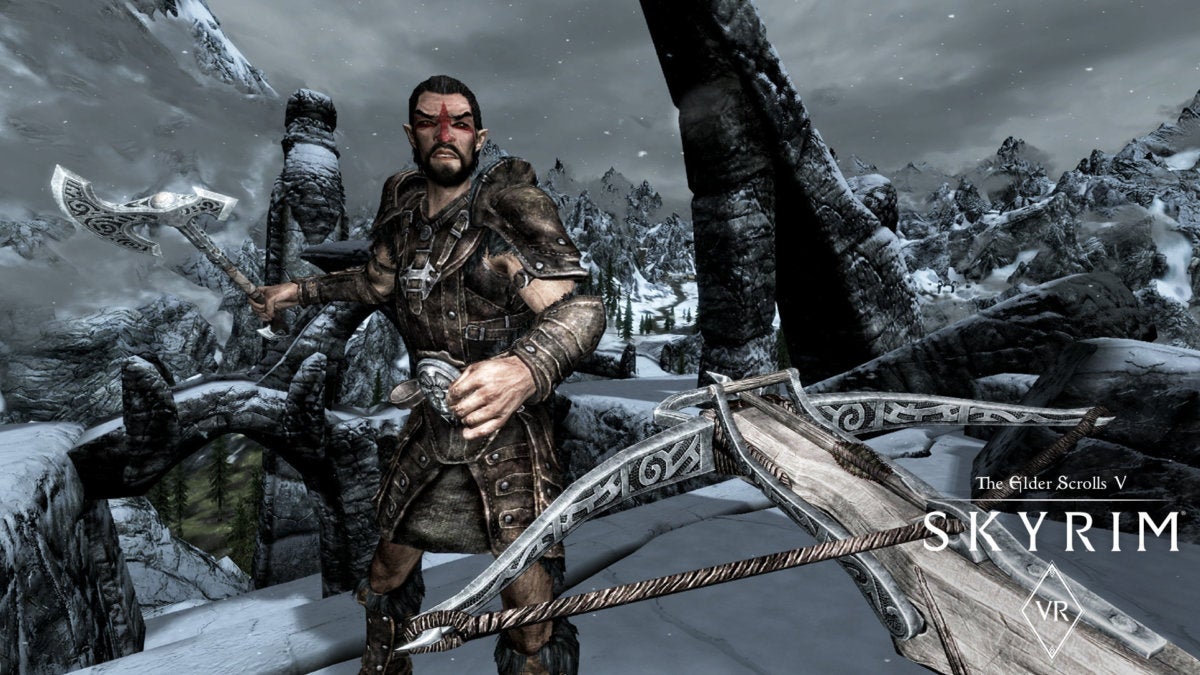 skyrim vr archery