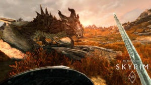 skyrim vr dragon