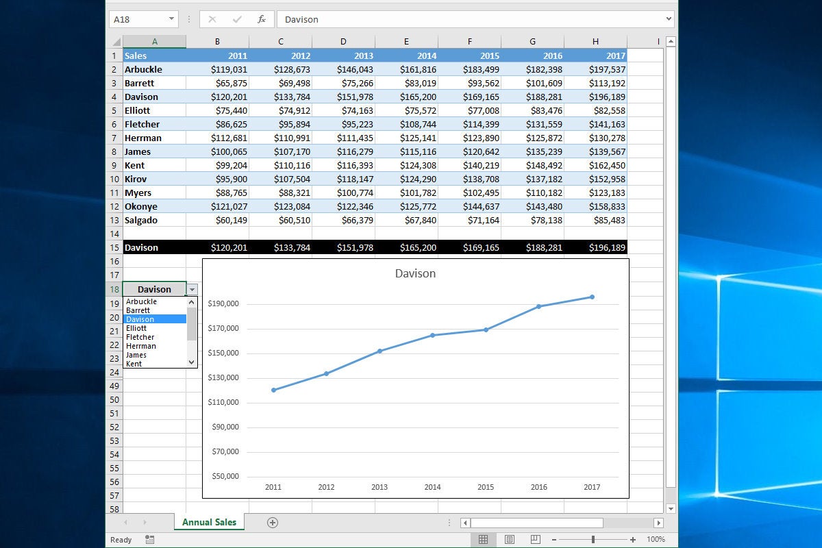 10 Spiffy New Ways To Show Data With Excel Computerworld 