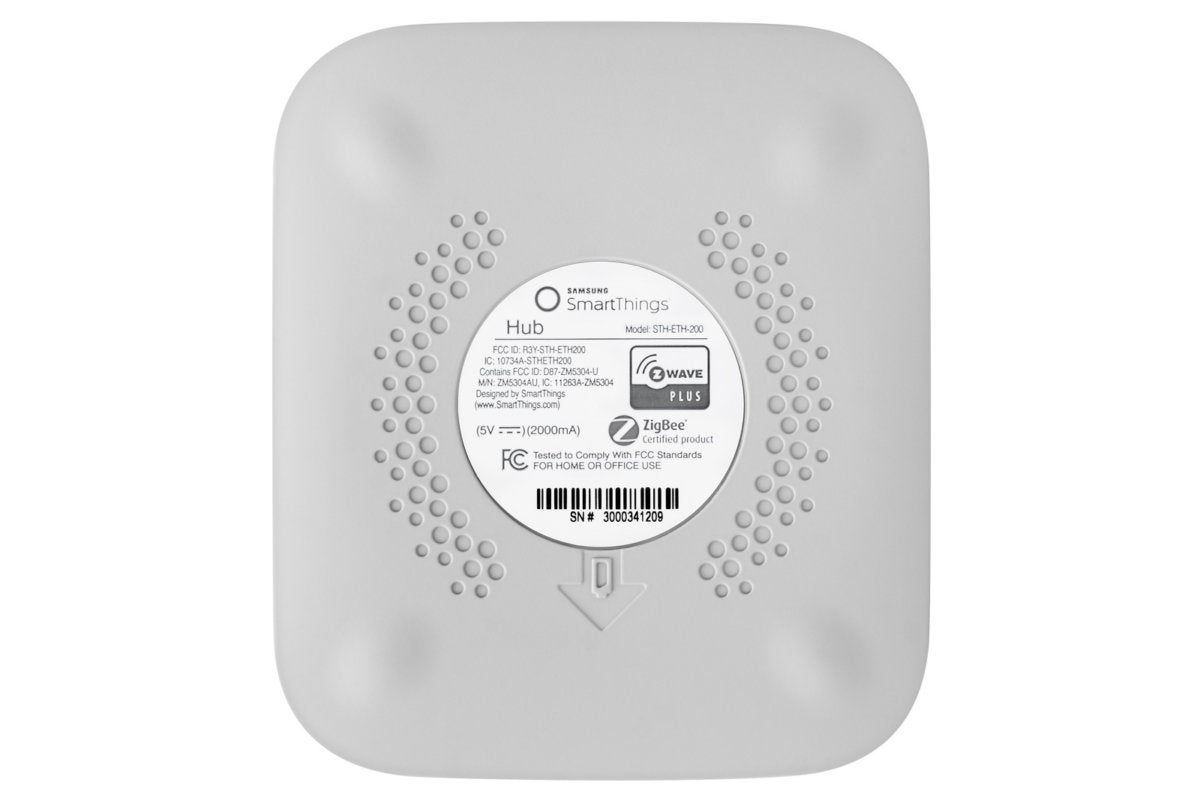 SmarTthings hub bottom