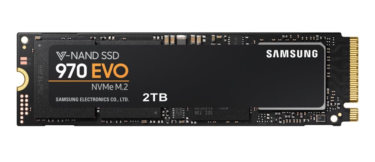 Samsung 970 Evo Review Strong Competition For The Best Budget Nvme Ssd Pcworld