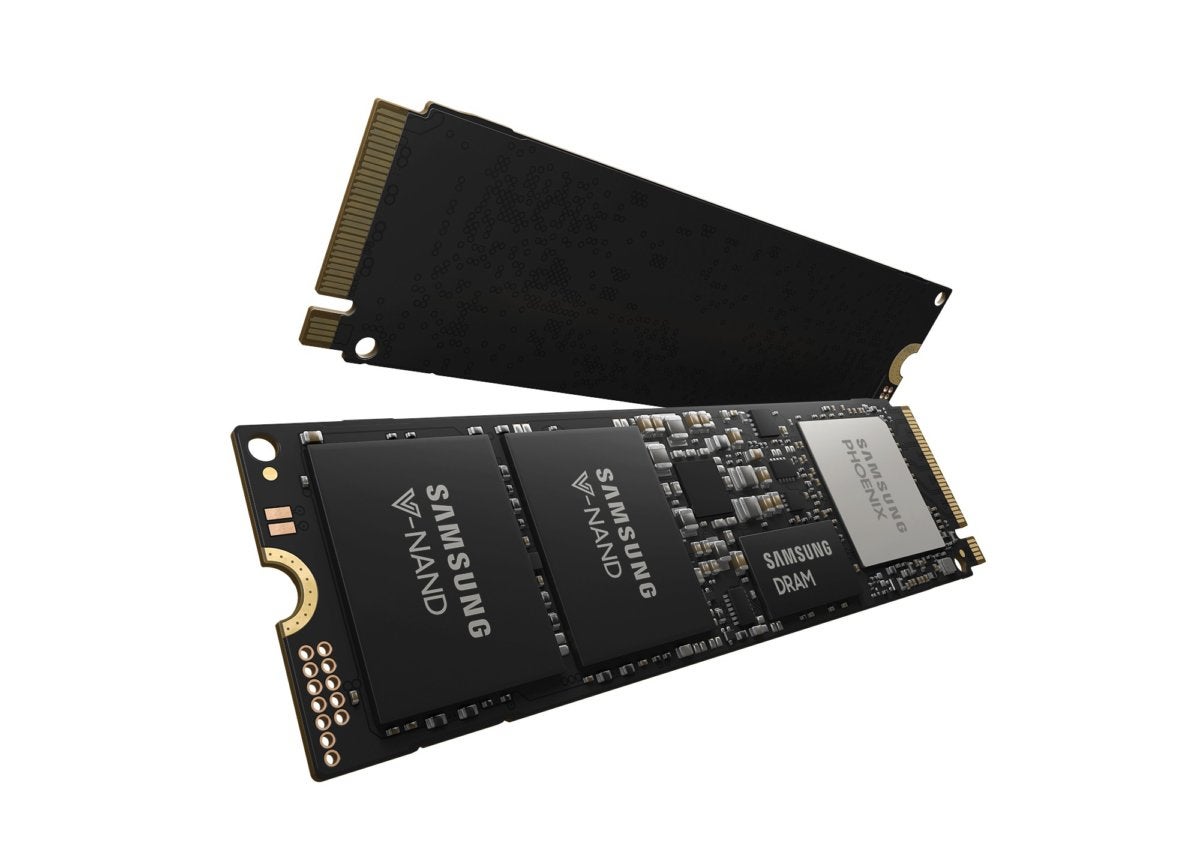 ssd 970 without label fron back
