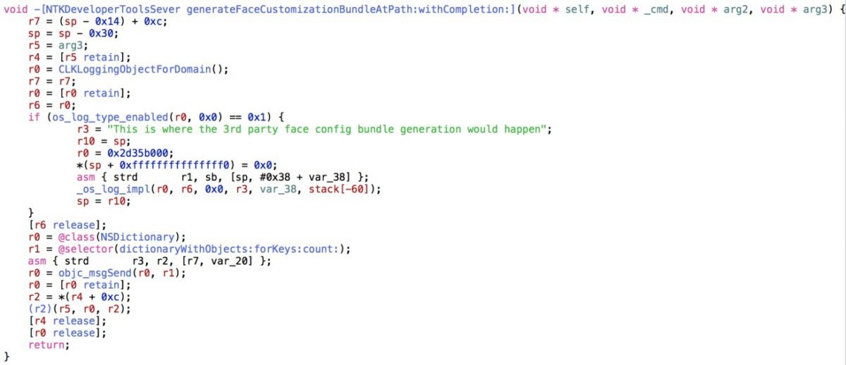watchos code
