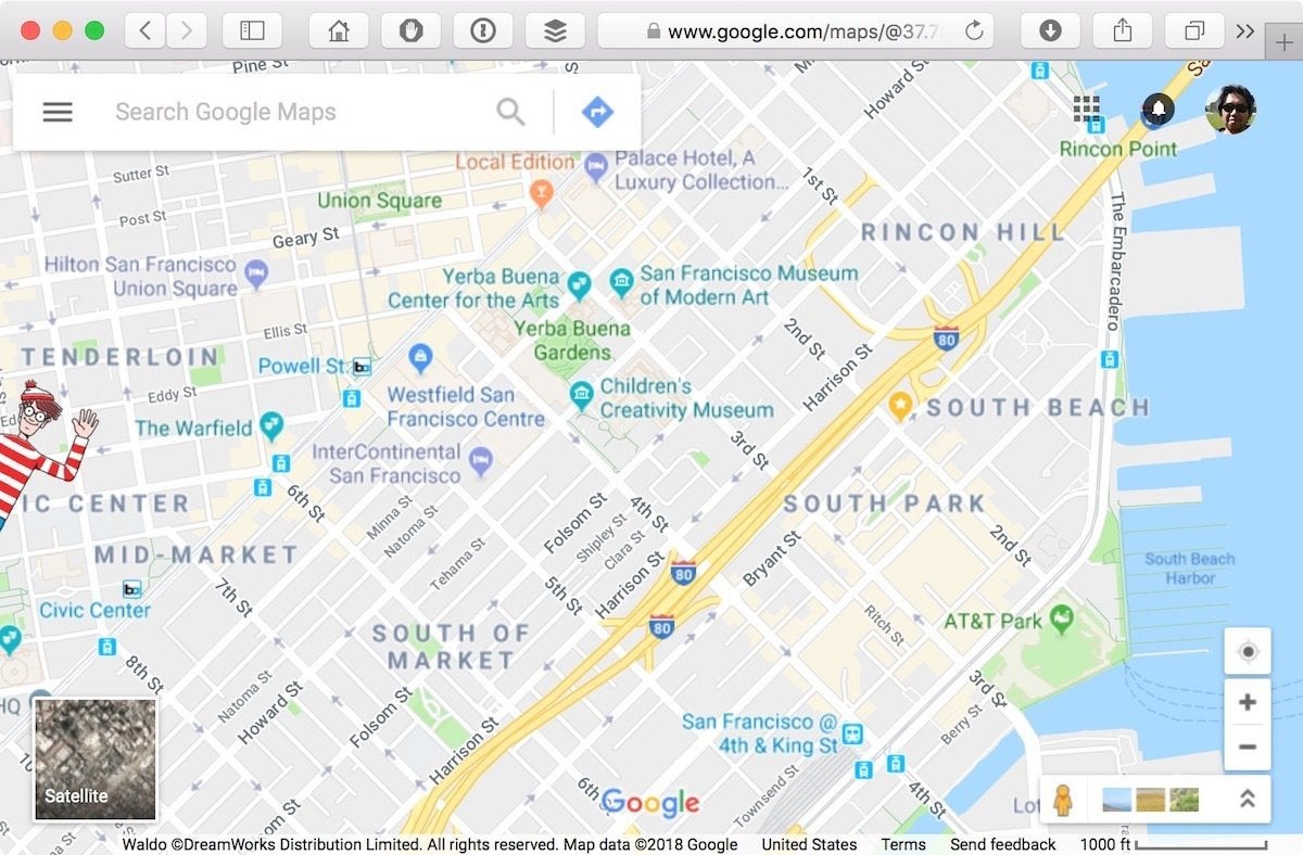 wheres waldo google maps