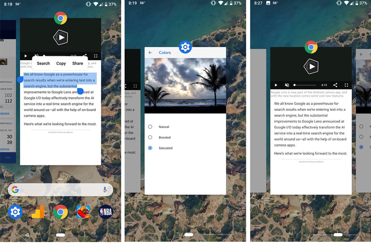 android p gestures2