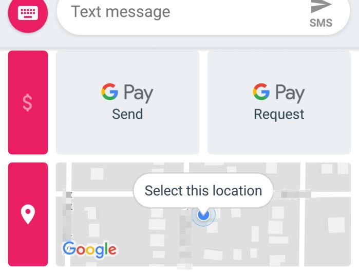 android messages attach