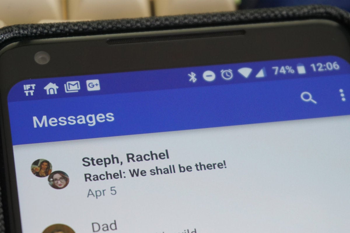 the android messages app now endtoend