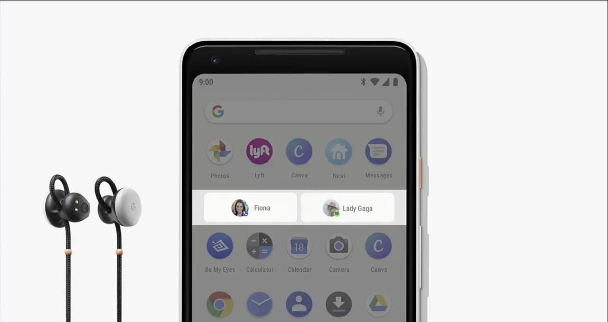 android p actions resume music