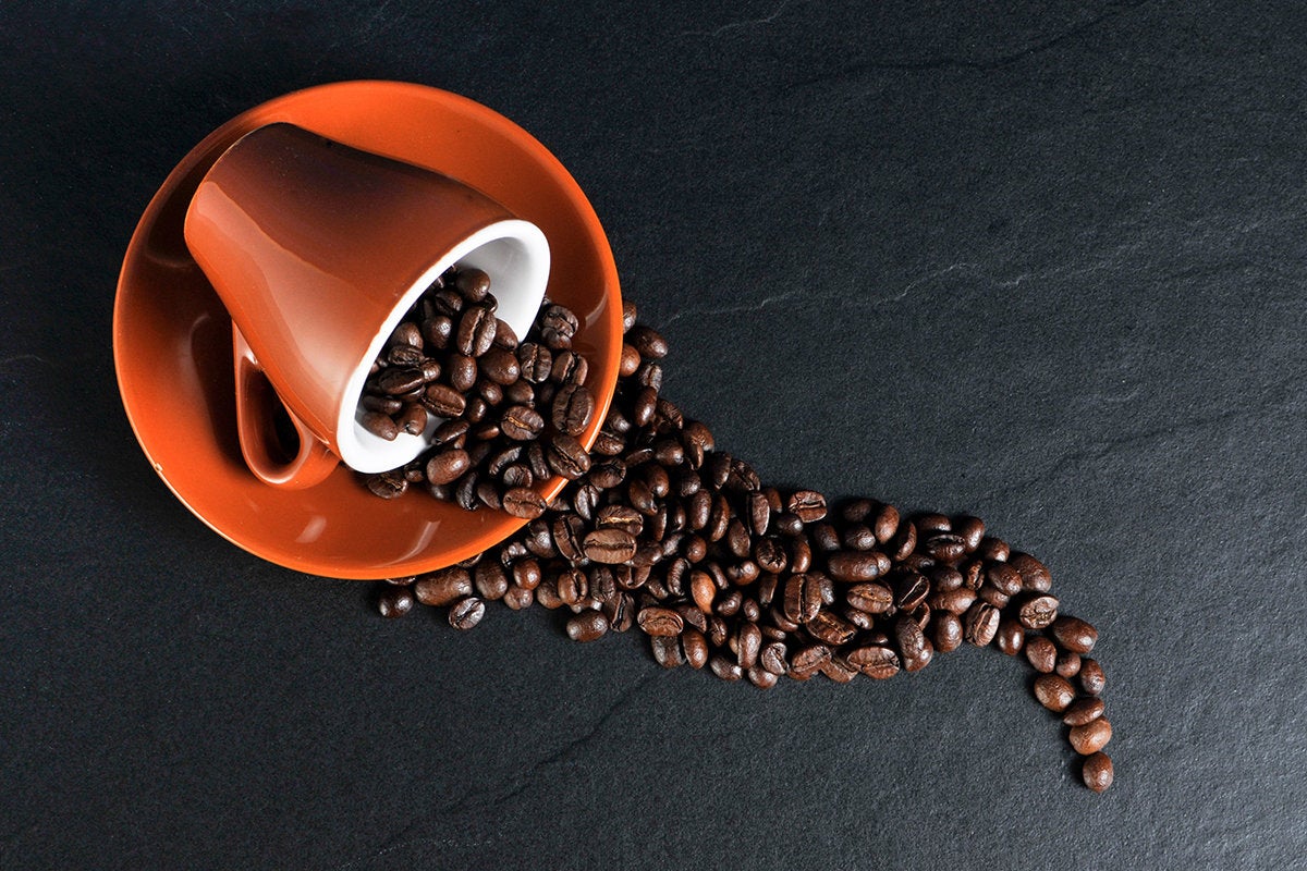 coffee cup - coffee beans - Java