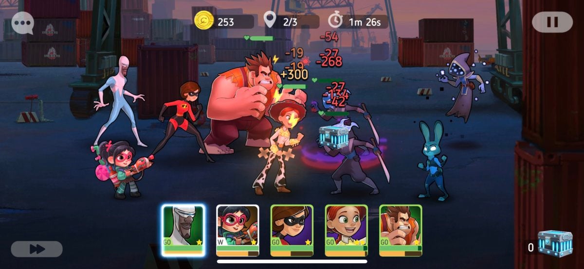 disney heroes screen