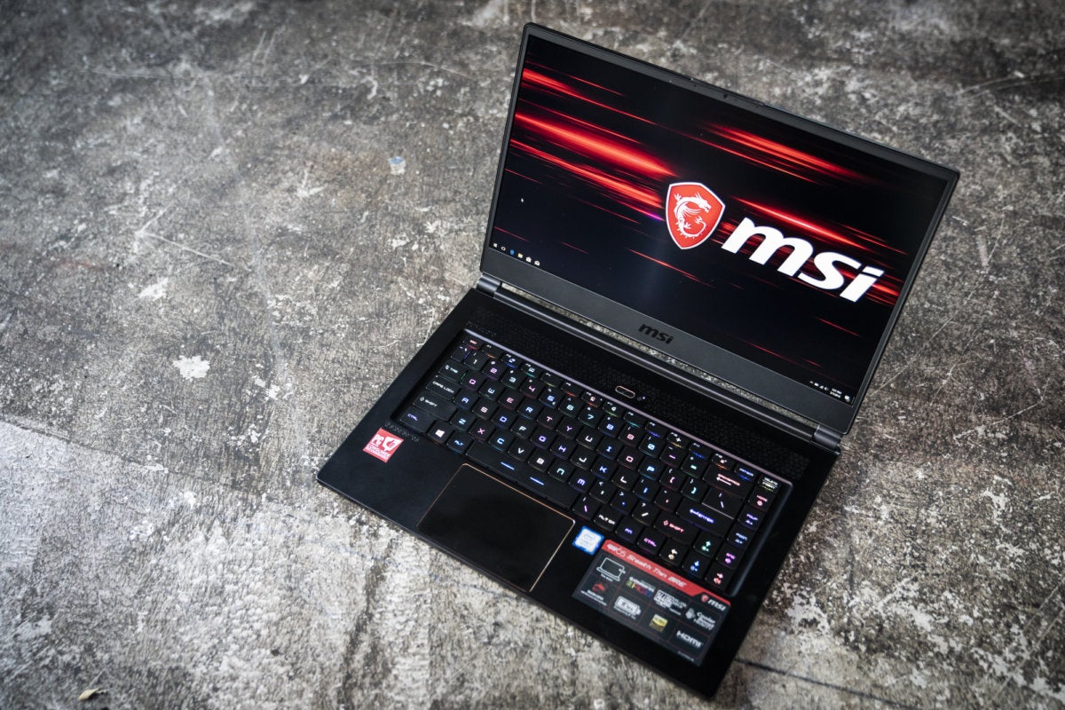 dragon center fan profile msi gs65 stealth thin